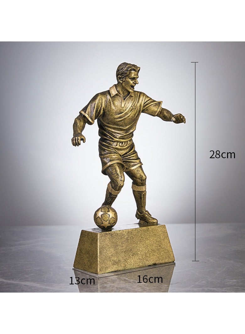 KUYING New Creative Character Sculpture Football Cup Award 