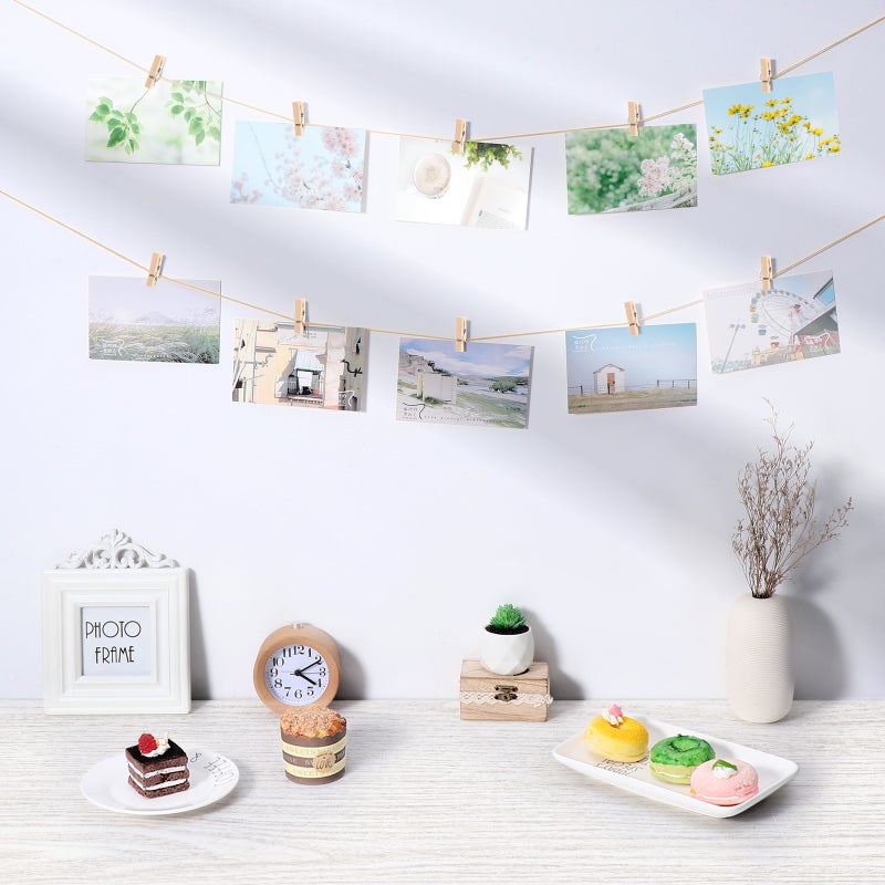 2 Sets 50Pcs 3.5cm Drawing Pin Clips Practical Photo Clips Picture Clips - Image 3