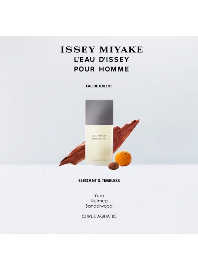 ISSEY MIYAKE L'Eau d'Issey Pour Homme Deodorant for Men - Comfortable, Scented Deodorant Stick - With Notes of Yuzu, Nutmeg & Sandalwood - 2.6 oz - Image 3