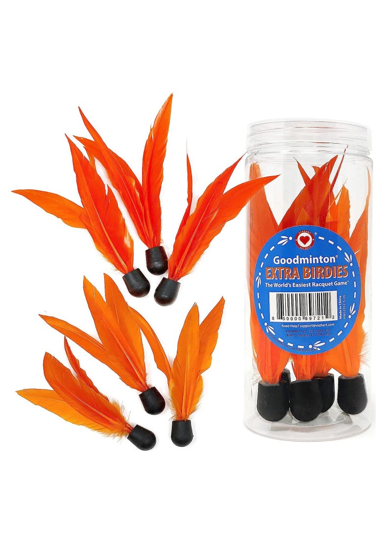 VIAHART - VIAHART Goodminton - The World's Easiest Racquet Game 6 Extra Birdies - Image 1