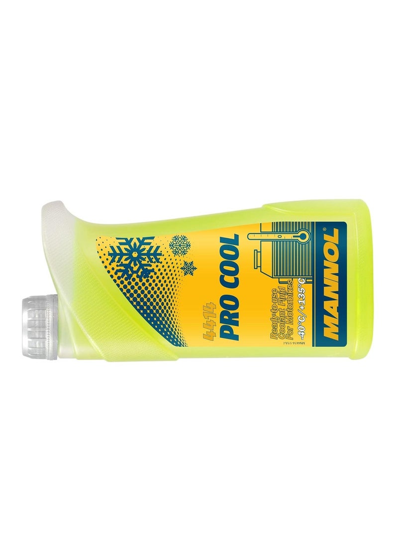 MANNOL 4414 (1L) Pro Cool High-Technology | Ready-to-USE | Bike | Scooter | Two-Wheeled Vehicles | Year-Round use | Reliable Protection of Any Cooling System - Image 2