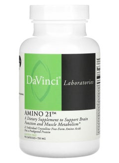 DaVinci Laboratories of Vermont Amino 21 750 mg 90 Capsules 