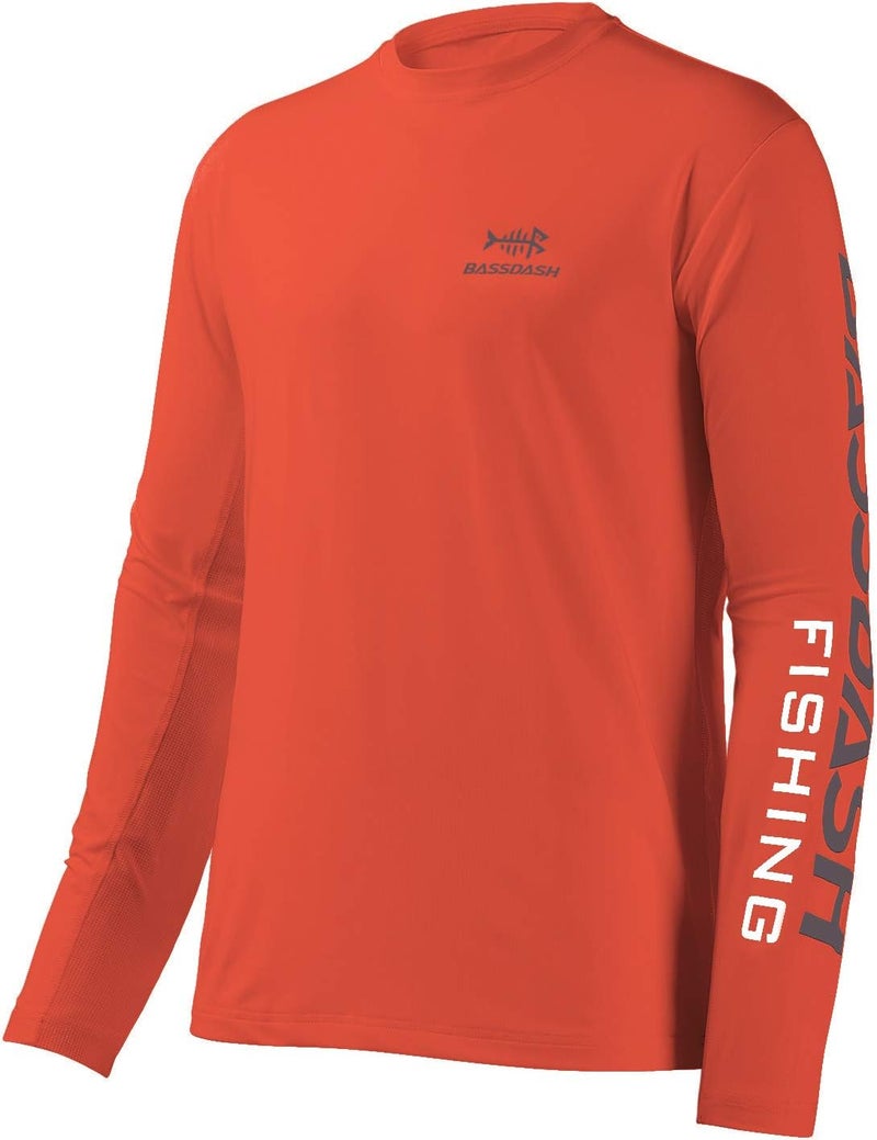 Bassdash Fishing T Shirts for Men UV Sun Protection UPF 50+ Long Sleeve Tee T-Shirt Gulf popular simple design - Image 1