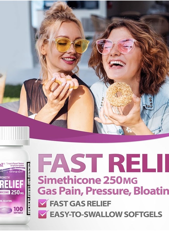 HealthA2Z Maximum Strength Gas Relief Simethicone 250mg (100 Counts) - pzsku/Z9D56FD74B43AC215E7A3Z/45/_/1715565985/2a45c6ea-383c-49a2-92cb-a318b7d9ce99