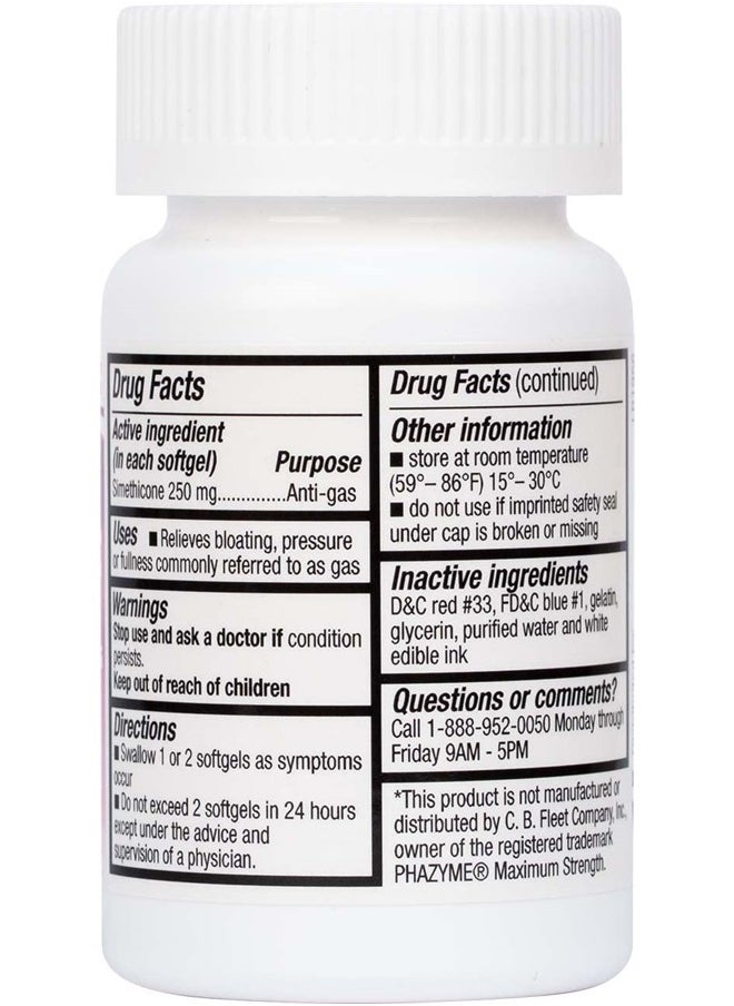 HealthA2Z Maximum Strength Gas Relief Simethicone 250mg (100 Counts) - pzsku/Z9D56FD74B43AC215E7A3Z/45/_/1715565986/03bf7dc9-cca8-4c49-bbc1-8ca70b258c3b