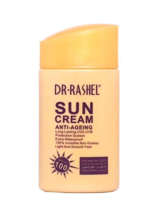DR. RASHEL Anti-Ageing Sun Cream SPF100 80grams - Image 1