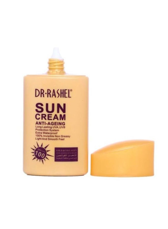 DR. RASHEL Anti-Ageing Sun Cream SPF100 80grams - Image 3