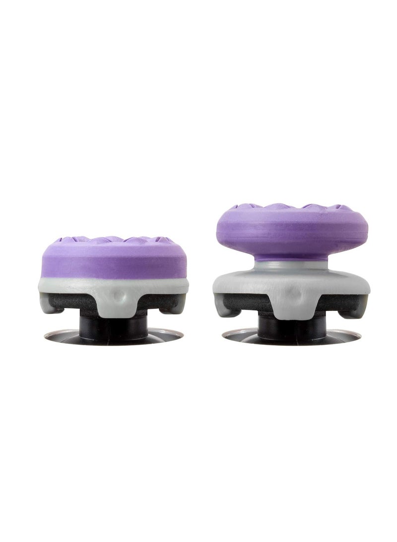 PS5 handle joystick cap non-slip universal silicone cap non-slip suitable for PS4 enhanced grip increased comfort towering convex thumb stick Purple  - Image 5