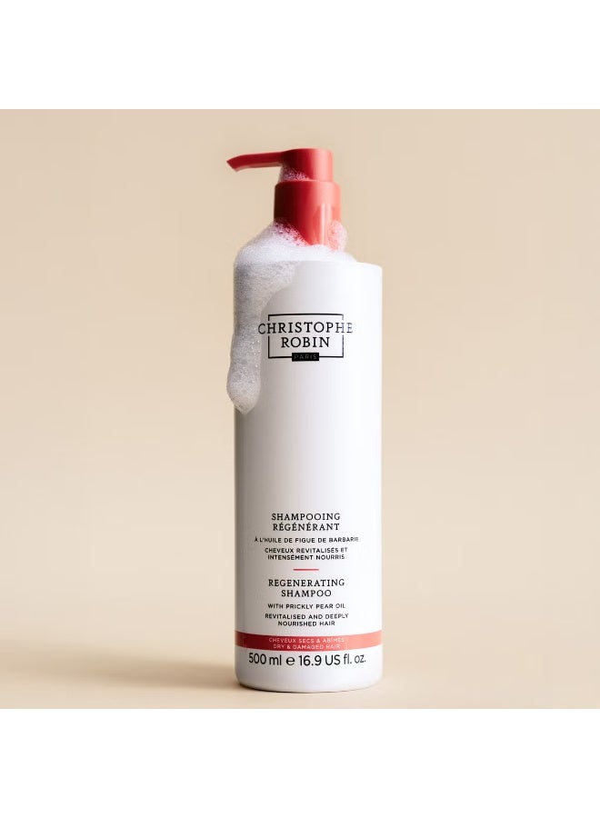 كريستوف روبن شامبو كريستوف روبن المجدد بزيت الصبار الشائك 500 مل - Image 3