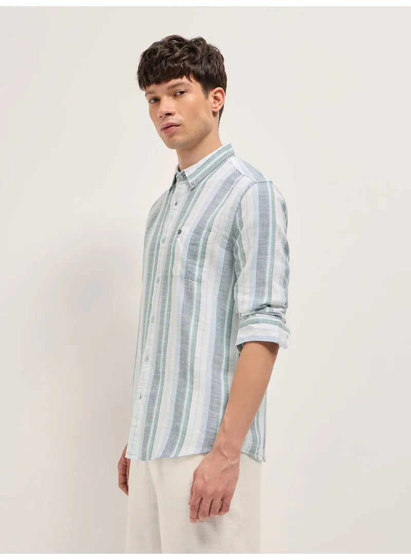 THE BEAR HOUSE  Men’s Long Sleeve Shirt – Classic, Comfortable and Stylish Essential for Work, Travel or Casual Outings for Men | Best Price UAE