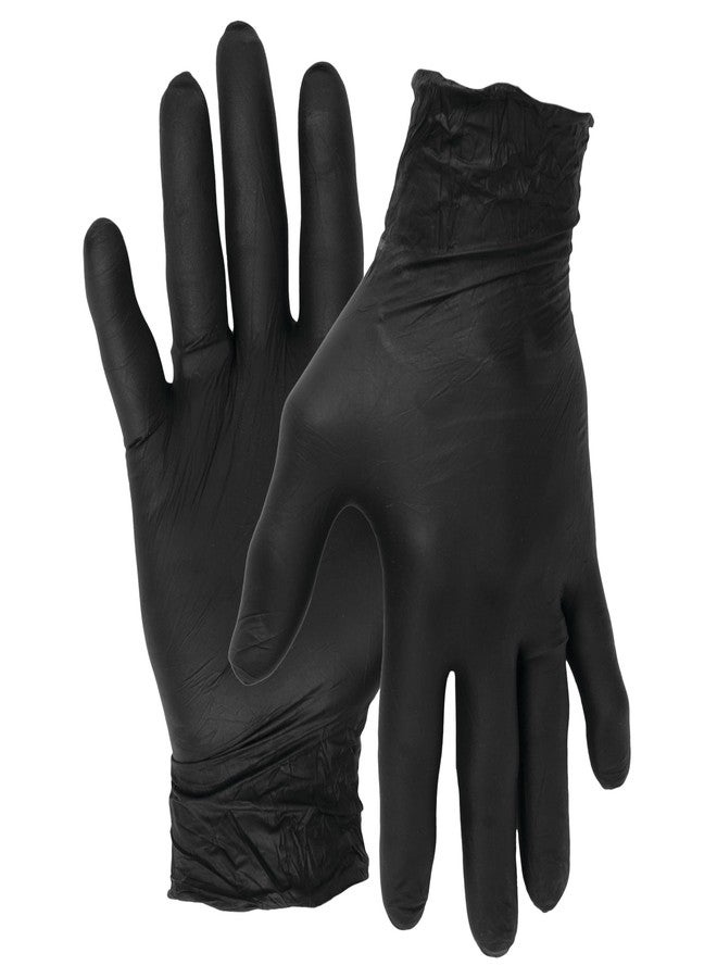 Performance Tool W89011 Medium Black Nitrile Gloves Medium - Image 1