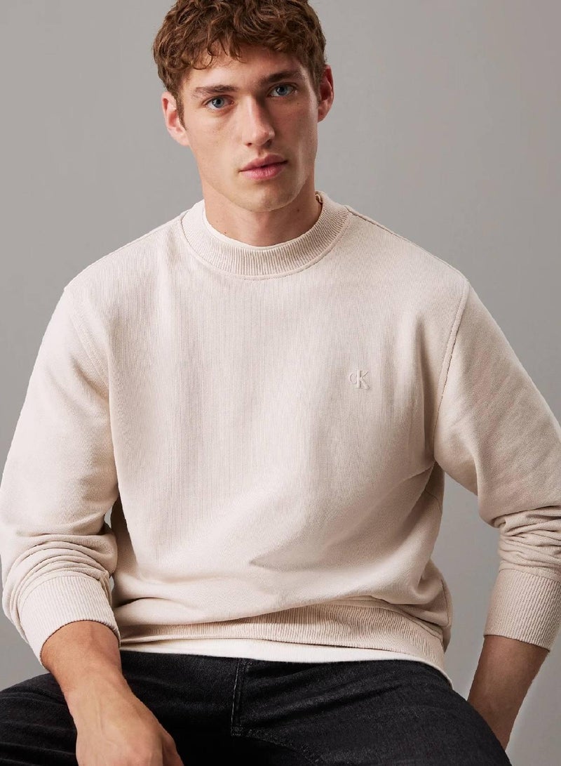 Calvin Klein Jeans Back Logo Sweatshirt - Image 1