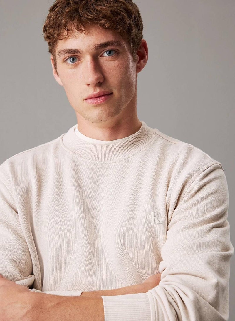 Calvin Klein Jeans Back Logo Sweatshirt - Image 5