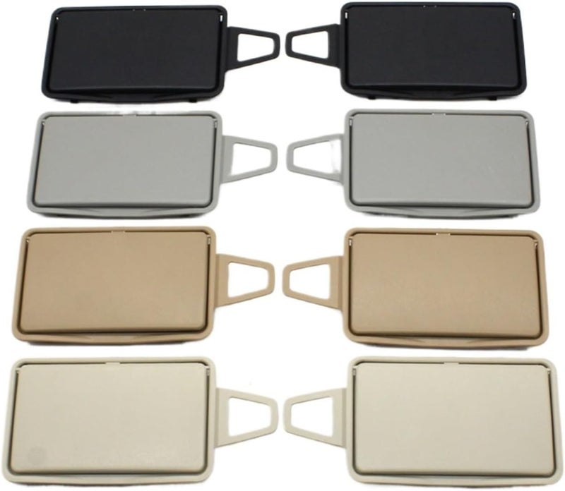 DEMULAX W211 Car Interior Sun Shade Visor Mirror Cover - Image 1