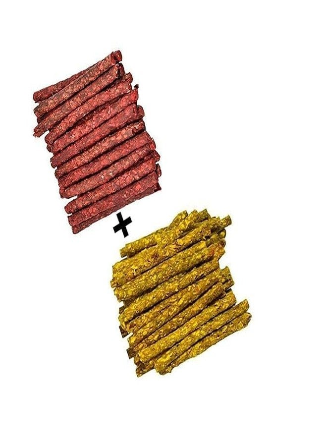 Pet Believe Chicken and Mutton Chew Stick Munchies, Combo 2 Kg Pack.,All Life Stages - Image 2