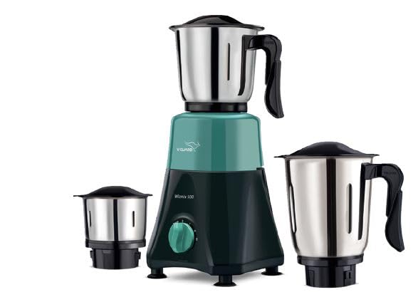 V-GUARD WIZMIX 500 Mixer Grinder Deep Teal and Jungle Green - Image 1