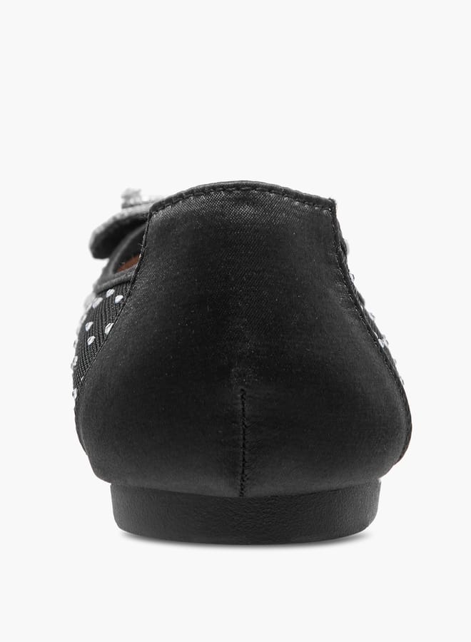 سيليست حذاء باليرينا بناتي سهل الارتداء مزين بفيونكة - Image 5