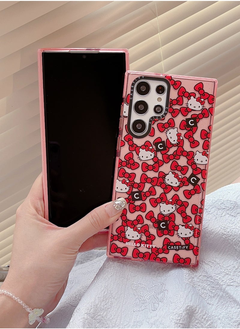 Casetify Cute Overload: Samsung Galaxy S24 Ultra 'Hello Kitty' Sparkle Case  - Image 3