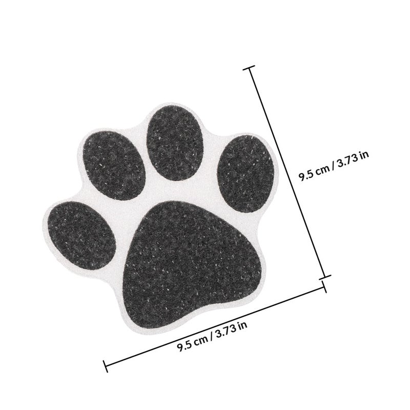 20pcs Cute Paw Print Cat Dogs Paw Kitchen Bathroom Floor Non- Decorative Stickers For Home Decor - Image 2