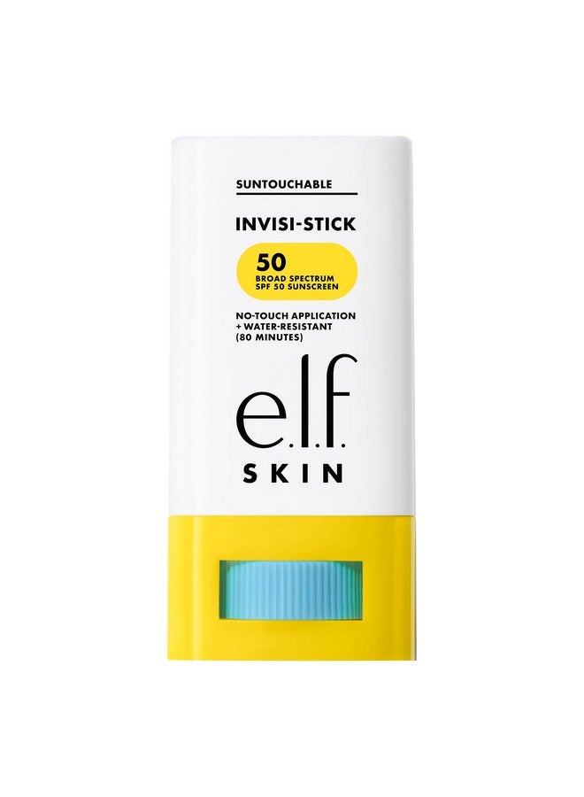 elf e.l.f. SKIN Suntouchable Invisi-Stick SPF 50, Clear Sunscreen For A Natural Finish, Made With Moisturizing Sunflower Seed Oil, Vegan & Cruelty-Free - Image 1