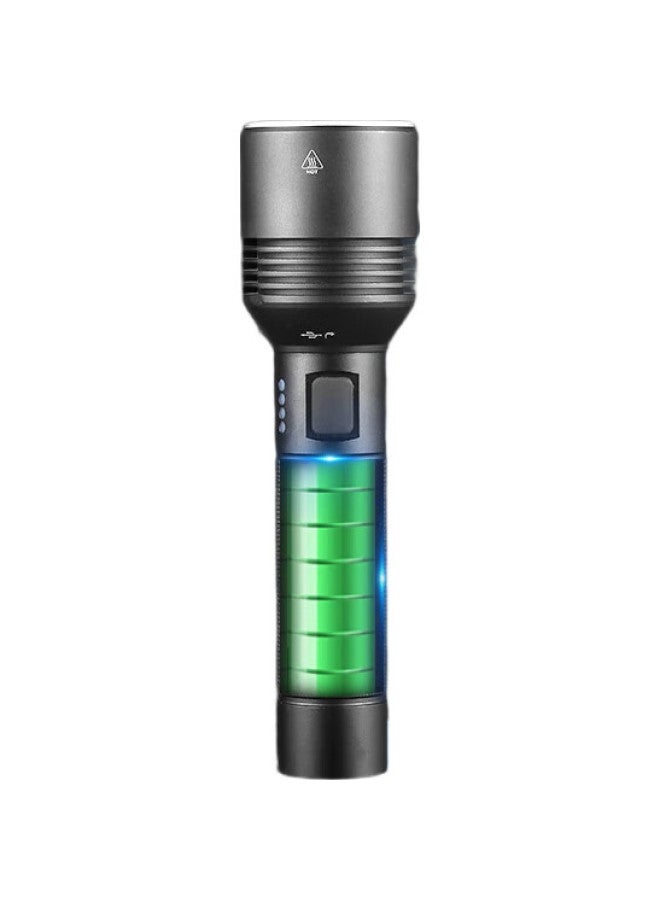 JD.com Jingzao High-Intensity Flashlight, 1000 Lumens, Ultra-Bright, Type-C Charging, Multifunctional, For Outdoor Cycling, Power Outage Lighting, Emergency Light - Image 2