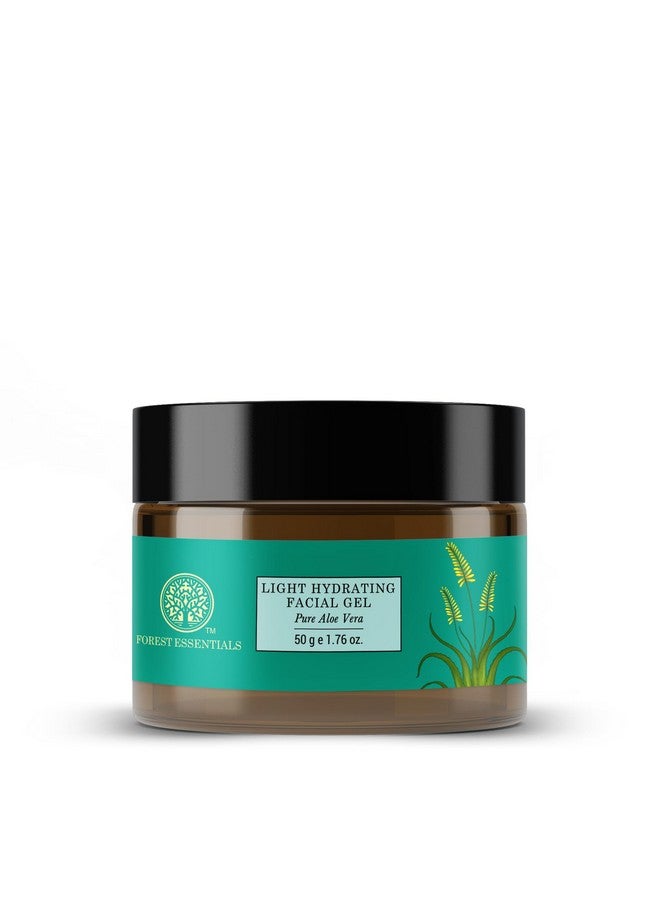 فورست اسينشالز جل مرطب خفيف للوجه مع الصبار النقي | مرطب خفيف الوزن من الأيورفيدا للبشرة المعرضة لحب الشباب - Image 1