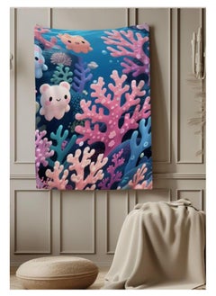 General Baby and children's cartoon flannel thin blanket (warm and comfortable, suitable for sleep, games) 70cm*100cm - 226 