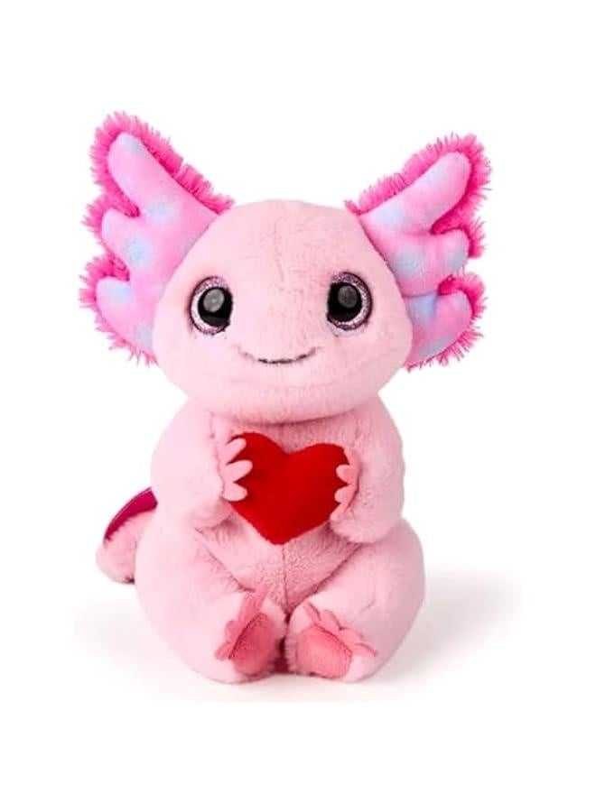 Beanie Baby Locky Axolotl Stuffed  Plush (6inch)  - Image 1