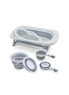 Generic 5-Piece Anti-Slip Foldable Baby Bathtub  - Image 5