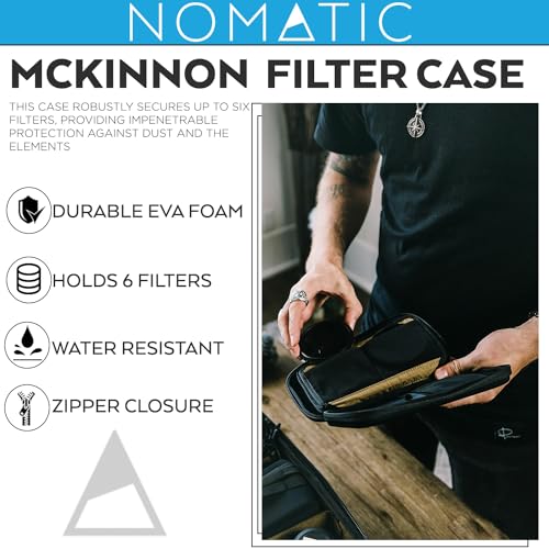 NOMATIC McKinnon Filter Case - Camera Case for Lens Filters - Fits up to 6 82mm Filters - Weather Resistant EVA Foam Tech Pouch - Image 2
