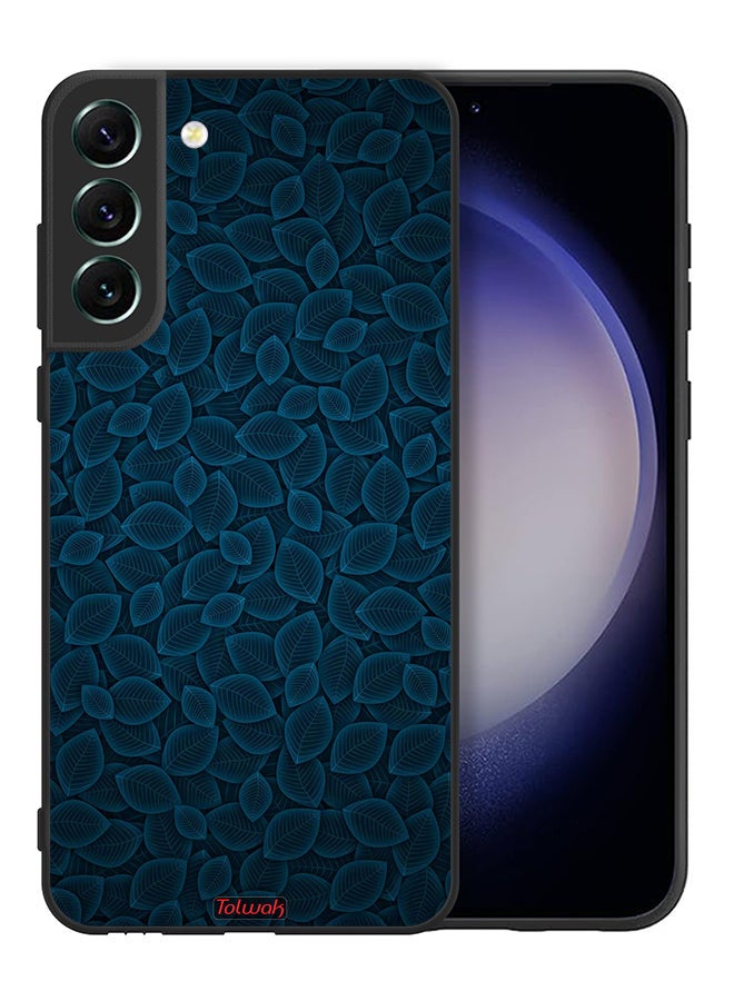 Tolwak Samsung Galaxy S21 FE 5G Protective Case Cover Digital Art Leaves Pattern - Image 2