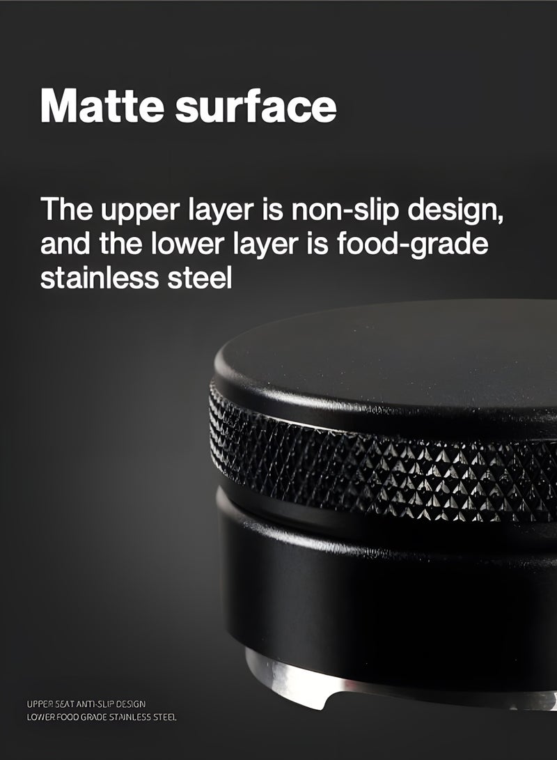 BIG MAX 58mm 3-Angled Slopes Adjustable Espresso Coffee Distributor Tool/Leveler Black - Image 4