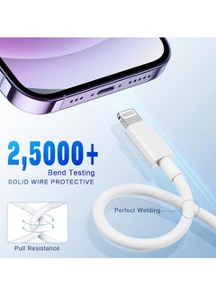 Golau 20W USB C to Lightning Cable 1M iPhone Fast Charger Cable USB-C Power Delivery Charging Cord for iPhone 14/13/12/11/XS/XR/X/8/iPad  - Image 4