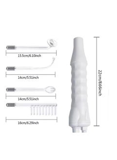 Generic Portable High Frequency Acne Treatment Skin Tightening Acne Spots Wrinkle Reduction Puffy Eyes Dark Circles Freckle Removal 4 in 1 Handheld High Frequency Facial Hair Device  - Image 4