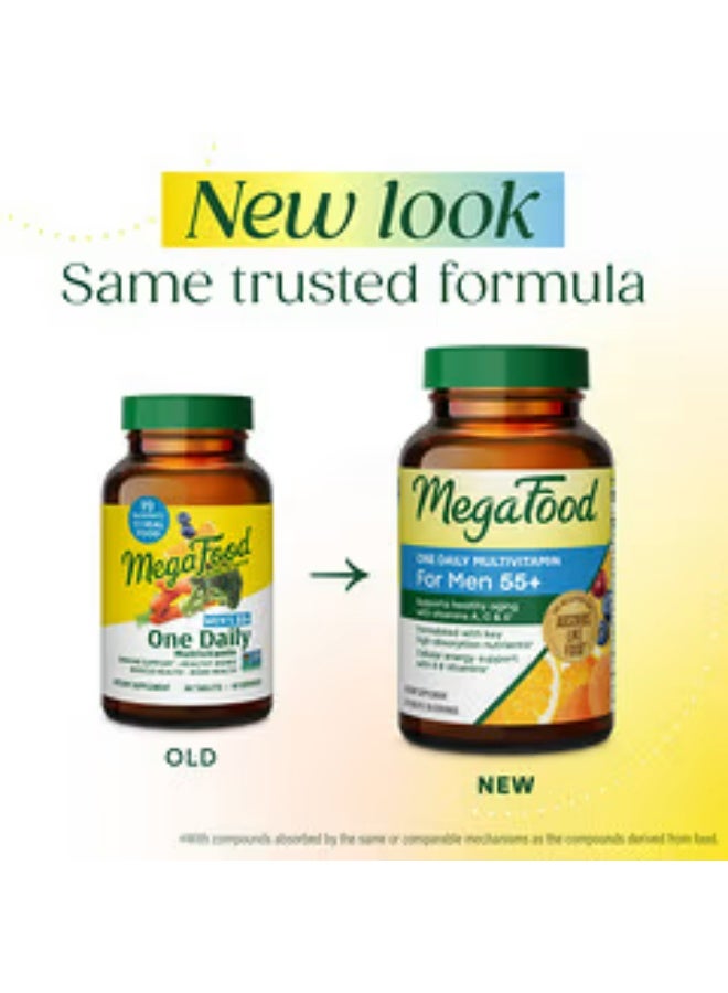 MegaFood, Men Over 55 One Daily Multivitamin, 60 Tablets - Image 5