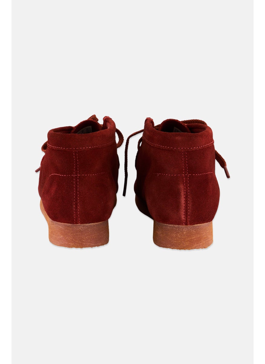 clarks Kids Girl Standard Wallabee Boot O Slip On Shoes, Rust  - Image 2