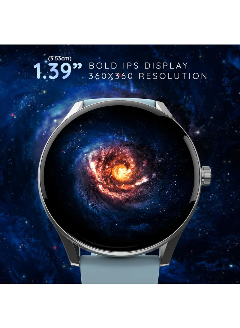 بيبل Cosmos Bold 1.39" Smartwatch for Men and Women, HD Display, 500 Nits Brightness, Bluetooth Calling, Health Suite