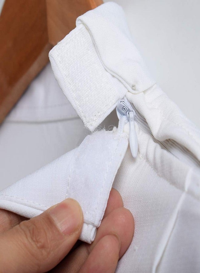 BLESSUME Priest Alb Liturgical Church Garment Cross Lace Box Pleated Alb (XL) - Image 5