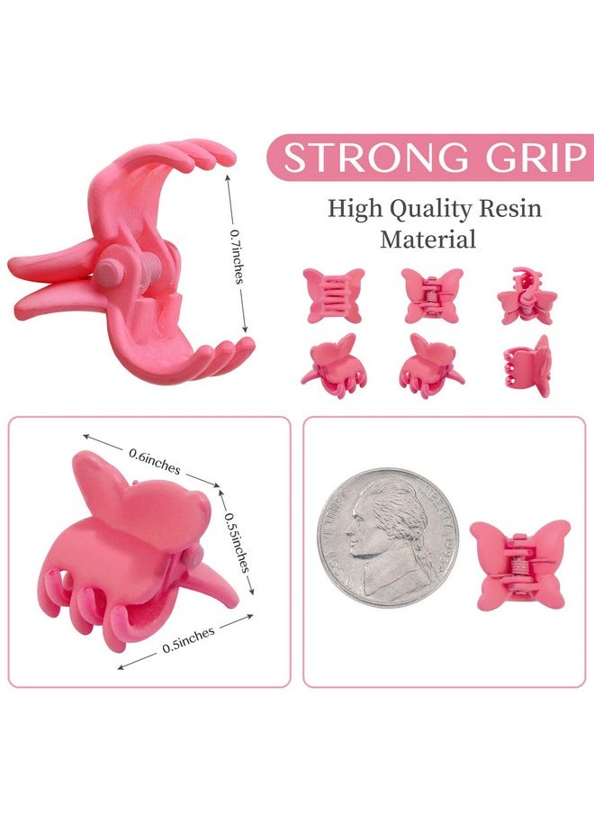 choicbaby - 80 Pcs Mini Butterfly Hair Clips For Girls 16 Colors 90S Girls Mini Hair Clips With Box Toddler Claw Clips Butterfly Clips For Hair - Image 1