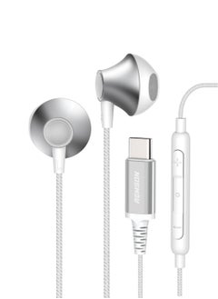 Remson Remson Wired Stereo Earphones USB Type-C Connector Headphones /Earphones/Earbuds  Hi-Fi with In-Line Remote Compatible for Samsung Galaxy S21 Ultra 5G S20 FE Note 20/10, iPad Pro 2018 and Mac Book  - Image 1
