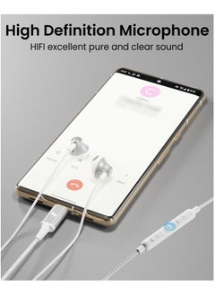 Remson Remson Wired Stereo Earphones USB Type-C Connector Headphones /Earphones/Earbuds  Hi-Fi with In-Line Remote Compatible for Samsung Galaxy S21 Ultra 5G S20 FE Note 20/10, iPad Pro 2018 and Mac Book  - Image 4