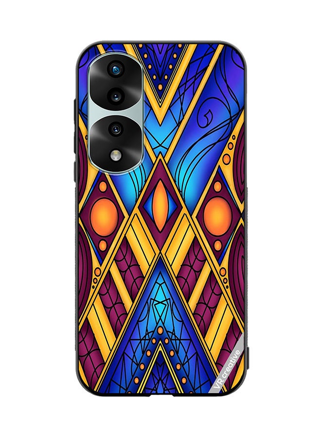 VR CREATIVE Protective Case Cover For Honor 70 Pro plus Abstract Design Multicolour - Image 1