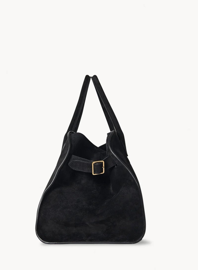 TR The Row Soft Margaux 15 suede tote bag - Image 3
