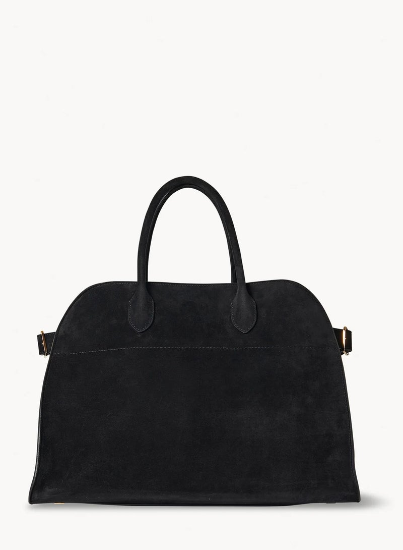 TR The Row Soft Margaux 15 suede tote bag - Image 1