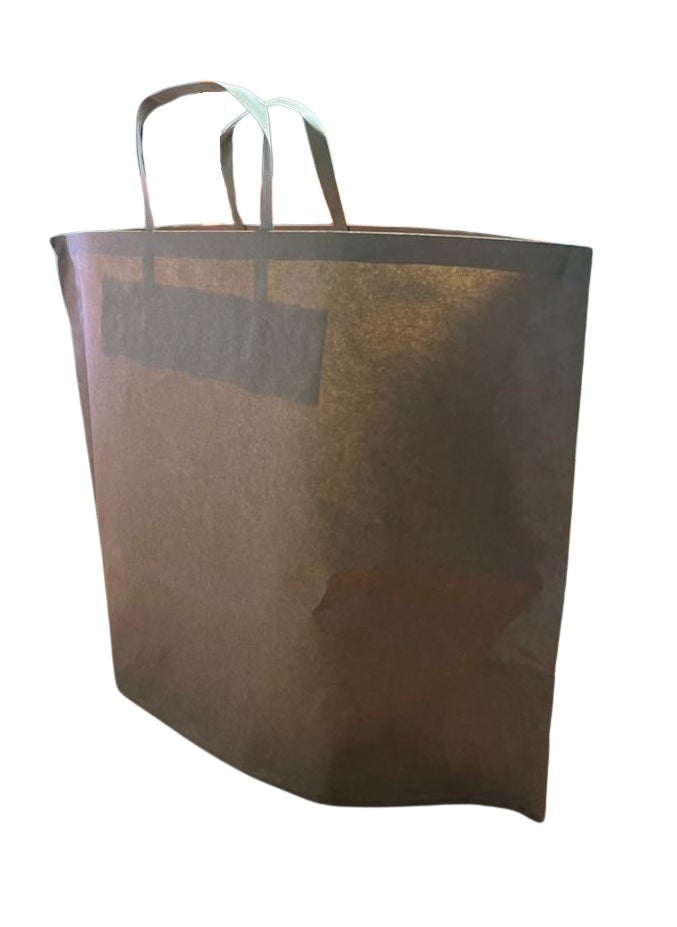 Generic 25 Pcs Brown Kraft Paper P Bag/ 30*45*16 cm  - Image 2