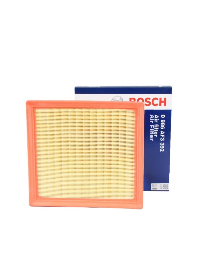 Bosch Air Filter Element 3392 For Toyota Camry, Avalon, Highlander, Corolla, Rav4, And Venza - Image 1