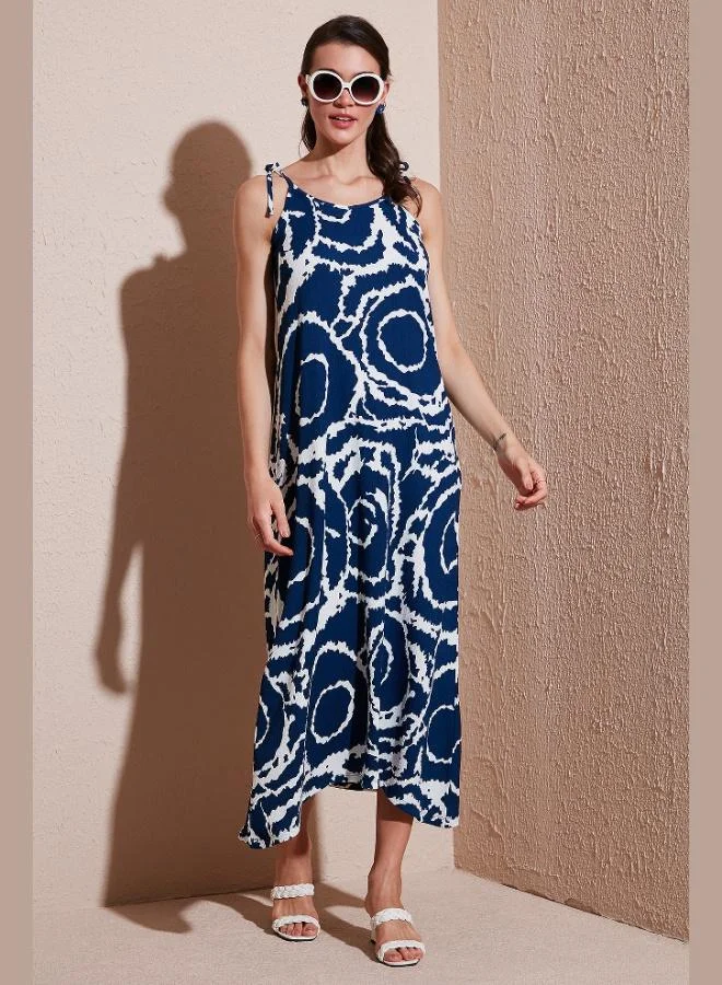 Lela  Lela Regular Fit Strappy Long Dress Women's Dress 5865732 for Women | Best Price UAE