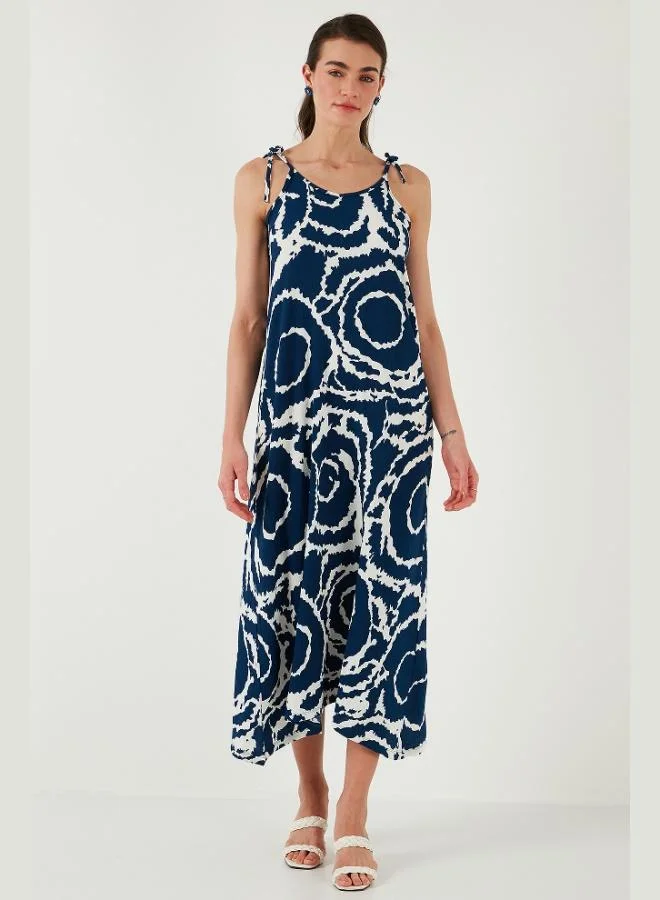 Lela  Lela Regular Fit Strappy Long Dress Women's Dress 5865732 for Women | Best Price UAE