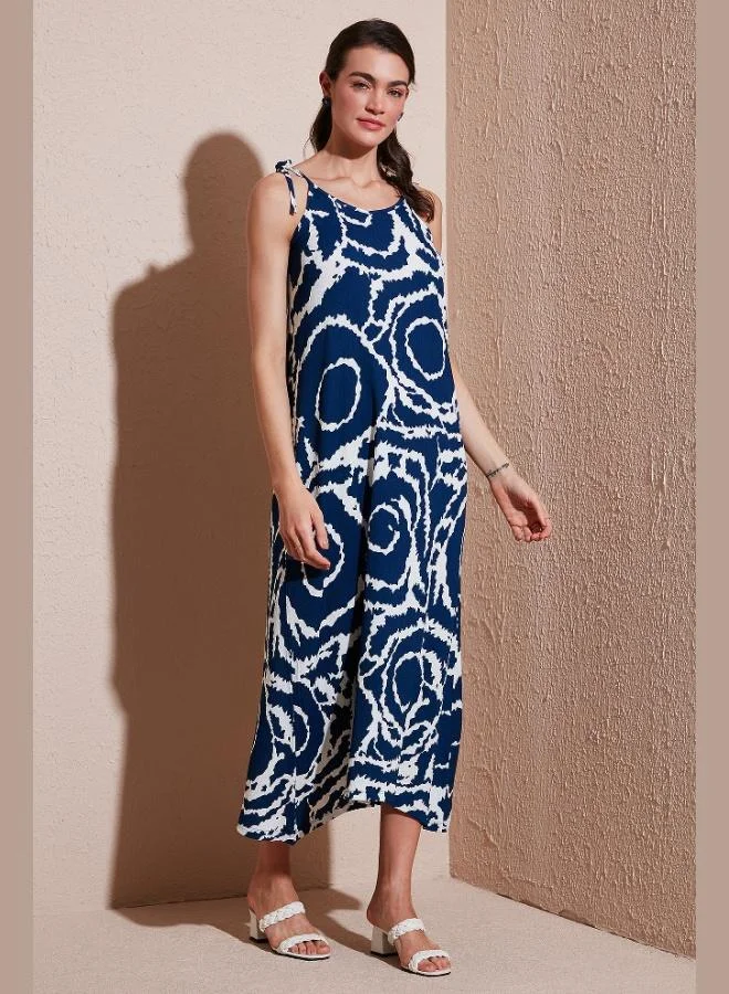 Lela  Lela Regular Fit Strappy Long Dress Women's Dress 5865732 for Women | Best Price UAE