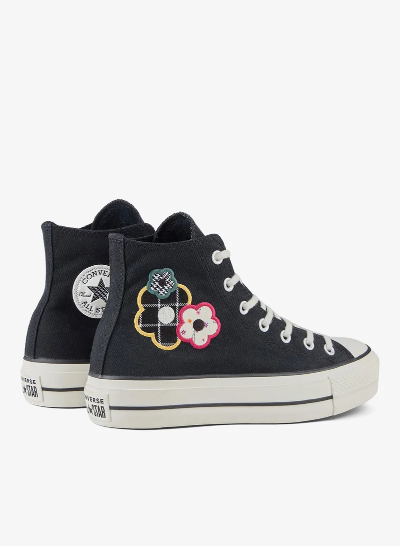 Converse Black Women's Chuck Taylor All Star Lift Platform Shoes for Women | Best Price UAE